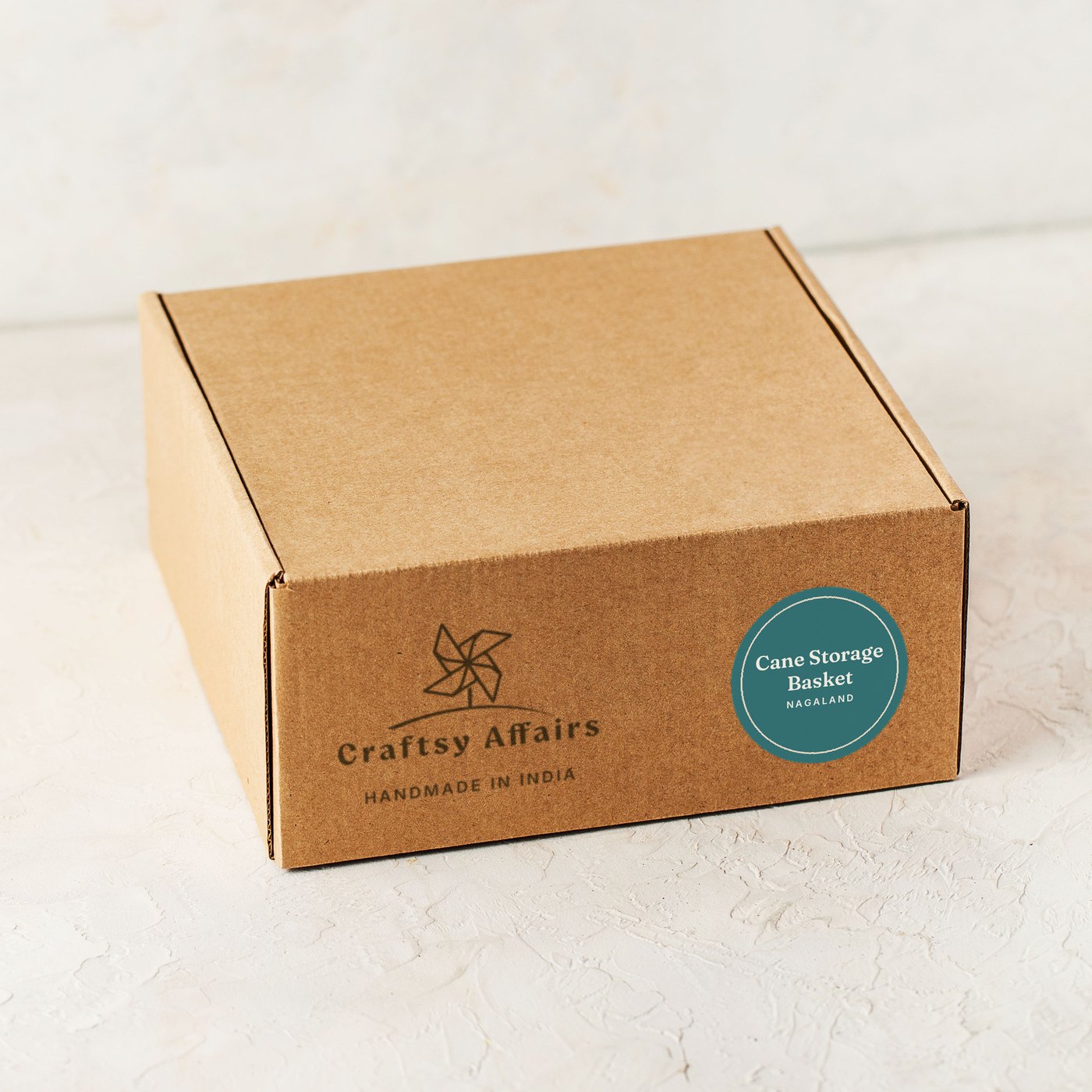 Naga Cane Storage Basket in Craftsy Affairs packaging