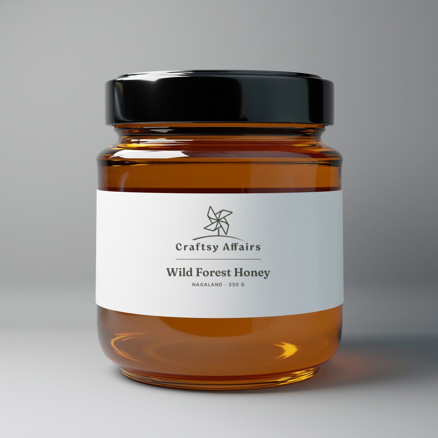North East Wild Forest Honey, 350 g in Craftsy Affairs packaging